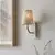 Endon 114202 - Zidna lampa 1xE14/7W/230V bež/zlatna