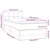 Vidaxl Box spring postelja z vzmetnico temno siva 90x200 cm blago
