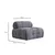 Atelier del Sofa Ugaona garnitura Petite, 290x160 cm, Siva