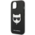 Karl Lagerfeld KLHCP14SSAPCHK iPhone 14 6,1 hardcase black Saffiano Choupette Head Patch (KLHCP14SSAPCHK)