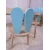 HANAH HOME Dečiji sto i stolica Bunny One Chair Set Baby Blue Brown