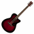 YAMAHA akustična kitara FSX315C DARK RED BURST LTD