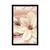 Plakat luksuzna magnolija z biseri - 40x60 black