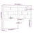 Vidaxl Posteljno vzglavje 141x4x100 cm trdna borovina