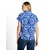 TOM TAILOR Bluza  modra / bela