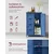 Songmics omara 30x55x82 cm modra