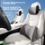 Great Life Set jastuka za vrat i leđa za auto sedište, Sivi