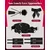 SuperLove Hold Me Under Bed Restraint System Black