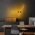Opviq Sword 13488 Zidna lampa, Crna