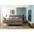 Esposa BOXSPRING POSTELJA 160 cm  x 200 cm , tekstil umazano rjava