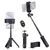 K&F Cell Phone Tripod MS02 34cm phone tripod with remote Black Orange
