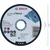 Bosch Rezna ploča sa ravnim centrom za male ugaone brusilice, otvor 22,23mm Standard for Metal 2608619767