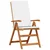 Vidaxl Vrtni Stol 8 szt. Rjava in bela 57 x 71.5 x 104 cm