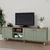 Hanah Home TV Komoda Bohemian 1600-84, 160x56x40 cm, Zelena