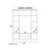Hanah Home Ormar Rb-063, 140x184x52 cm, Beli