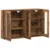 Ormarčići montirani na zid 2 pcs Staro drvo 69,5 x 34 x 90 cm