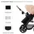 KINDERKRAFT Kolica za bebe set 3U1 MOOV 2