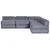 Modularna sofa 4 pcs Siva Tkanina