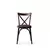 Hanah Home Ekol 1332 Set stolica, 4 komada, Crno-braon
