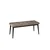Hanah Home klupa Arwen Bench, 105 cm, kapućino / crna