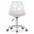 ModernHome Stolica PRINT, Roze-bela