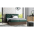 Boxspring postelja Wood 7 - 200x200 cm - temni hrast