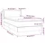Greatstore Box spring postelja z vzmetnico temno siv 90x190 cm žamet