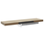 Plutajuća zidna polica boja hrasta 90 x 23,5 x 3,8 cm MDF