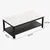 Kulin Klub sto, 120x45x60 cm, Beli