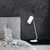 Opviq Stona lampa E27 Socket, Bela