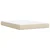 vidaXL vidaXL Box spring postelja z vzmetnico krem 140x190 cm blago, (21308470)