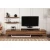 Hanah Home Nirvana 756FRN3041 TV polica, 2 komada, Braon-bela