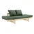 Raztegljiv kavč Karup Design Beat Natural Clear/Olive Green