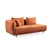 ATELIER DEL SOFA Ugaona garnitura Floransa Orange