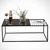 Hanah Home Klub sto Zinus, 95x43x55 cm, Antracit