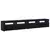 Set TV komoda S LED lampica 3 pcs Crni hrast 240 x 35 x 40 cm