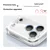 Snowkids Maska za mobilni telefon iPhone 17 Pro Max, Providna