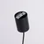 Sollux SL.2677 - Luster na sajli AURA 1xGX53/10W/230V crna
