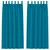 Zavjese za blackout s prstenovima 2 pcs Tirkizna 225 x 140 cm