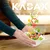KADAX 3x steklena skleda za solato in prigrizke, bela, premer 16 cm