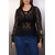 Trendyol Curve Ženska bluza Tbbaw26Af00035, Crna