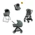 Inglesina trio sistem Electa Darwin, Studio Grey