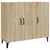 Komoda boja hrasta sonome 90x34x80 cm od konstruiranog drva