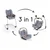 Smoby Smoby 240216 Dodatek za lutke, 71 cm