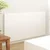 Vidaxl Posteljno vzglavje belo 160x1,5x80 cm konstruiran les