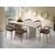 HANAH HOME Trpezarijski sto Travertin Loft 2931