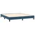Den Box spring postelja z vzmetnico temno modra 180x200 cm žamet