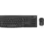 Logitech MK295 Silent Wireless Combo Bežična tastatura i miš, US, Crni