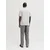 JACK & JONES Majica JPRBLAELI  siva / naravno bela