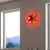 Opviq Zidna lampa Benek-15-14401, 15x18x15cm, IP20, Zlatna boje